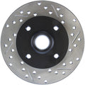 Stoptech auto part close-up