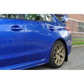 Rally Armor 15-21 Subaru WRX/STI White UR Mud Flap w/Red Logo