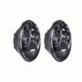 7IN LED LIGHT WITH SILVER FACE - 7 INCH 9 LED