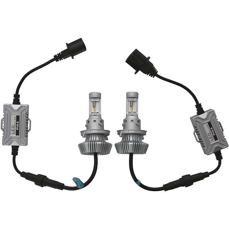 H13 All-Weather LED Bulbs 4000K - 12 24V 24W - Twin Pack