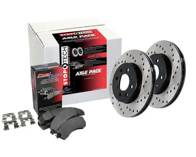 OE POSI QUIET COATED BRAKE KIT 2 WH