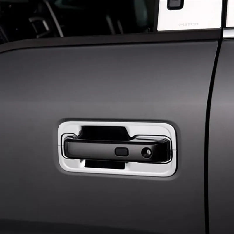 Door Handle Cover: 2006-2007 Lexus LS430; Door Handle Cover; with opening for door handle sensor; chrome