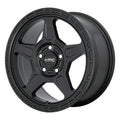 ~(29 lbs. 20X20X11)~ ALPINE 17x8 5x120.00 SATIN BLACK (38 mm)