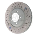 SHW 04-08 Porsche 911 GT3 w/o Ceramics Right Front Cross-Drilled Monobloc Brake Rotor (99735141090)