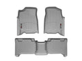WeatherTech 04-11 Chevrolet Colorado Front and Rear Floorliners - Grey
