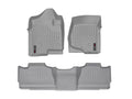 WeatherTech 07-11 Chevrolet Avalanche Front and Rear Floorliners - Grey