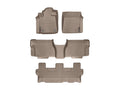 WeatherTech 12+ Toyota Sequoia Front and Rear Floorliners - Tan