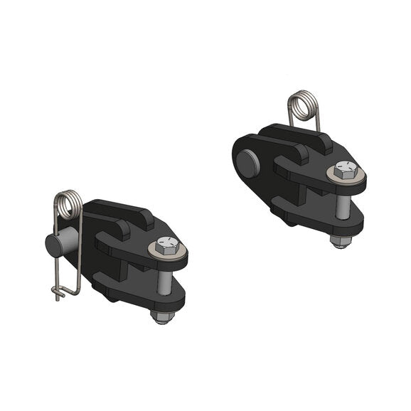 Tow Bar Adapters for Ready Brute Tow Bar (Black Powder Coated)