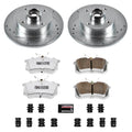 Power Stop 99-02 Volkswagen Cabrio Rear Z26 Street Warrior Brake Kit