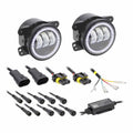 97C WRANGLER/20C GLADIATOR 4IN RGB HALO FOG LIGHTS