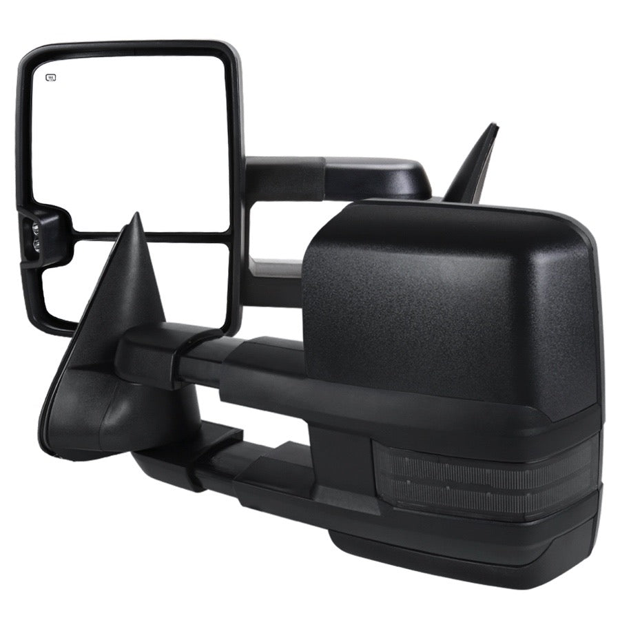 TOWING MIRROR CHROME CVR POWER HEAT