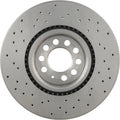 Brembo 00-06 Audi TT/TT Quattro/02-03 VW Golf Front Premium Xtra Cross Drilled UV Coated Rotor