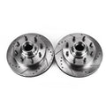 Power Stop 96-01 GMC Savana 3500 Front Left Evolution Drilled & Slotted Rotor