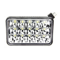 ~(4 lbs. 7X7X6)~ 4x6 Inch Work Light/Headlight 45 Watt High/Low Tempest Series Quake LED