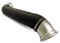 Exhaust Pipe 4 Inch 01-07.5 Silverado/Sierra 2500/3500 First Section Pass Stainless Exhaust Tail Pipe Diamond Eye