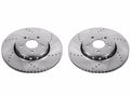 Power Stop 2016 Acura ILX Front Evolution Drilled & Slotted Rotors - Pair