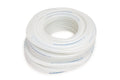 HPS Performance 1/2 ID Clear high temp reinforced silicone heater hose 25 feet roll Max Working Pressure 80 psi Max Temperature Rating: 350F Bend Radius: 2-1/2