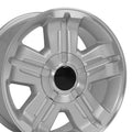 18 IN REPLICA WHEEL CV88 FITS CHEVROLET RIM 18X8 SILVER WHEEL