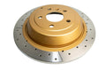 DBA 07-16 Mercedes-Benz GL320 Rear Street Drilled & Slotted Rotor