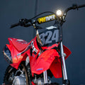 Baja Designs S1 Wide Cornering Electric Start Pit Bike LED Light - Amber