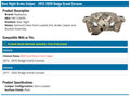 BRAKE CALIPER & BRACKET