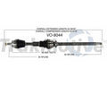 NEW CV AXLE
