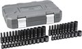 SET SKT STD/DP SAE/MET 1/4 DR 48PCS