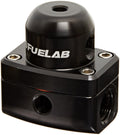 Fuelab 545 EFI Adjustable Mini FPR In-Line 25-90 PSI (1) -6AN In (1) -6AN Return - Black