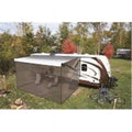 SHADE FRONT PANEL AWNING BLACK 10X19