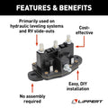 TROMBETTA SOLENOID SILVER POSTS