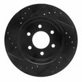 R1 08-12 Renault TRAFIC (Mexico) Front Right Drilled & Slotted Silver Brake Rotor