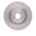 R1 09-20 Nissan 370Z Front Right Drilled & Slotted Silver Brake Rotor