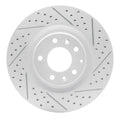 R1 04-11 Mazda Rx-8 Front Right Drilled & Slotted Geoperformance Rotor