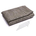 AWNING LEISURE MAT 7FT X 15FT GRAY W/CANVAS BAG