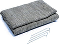 AWNING LEISURE MAT 7FT X 15FT GRAY W/CANVAS BAG