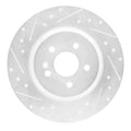 R1 00-05 Mercedes-Benz Ml430 Rear Left Drilled & Slotted Geoperformance Rotor