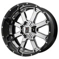 BCK25 22X12 8X170 CH CTR GL BL-44
