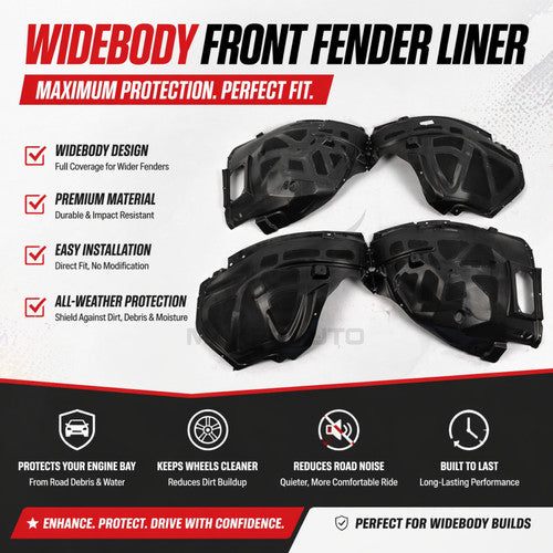 CAPA LH FRT FENDER ASSY DODGE CHARGER 20062010; DODGE CHARGER 20072010