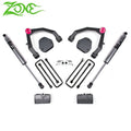 2020 ChevyGM 2500HD 4.5in Rear Block Kit