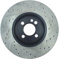 StopTech Slotted & Drilled Sport Brake Rotor 07-13 Mini Cooper