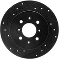 R1 Concepts Brake Rotor- Carbon Coated with Ceramic Pads Hdw Fits Honda Ridgeline