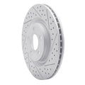 DFC 07-10 Chevrolet Hhr Front Right Drilled & Slotted Geoperformance Rotor