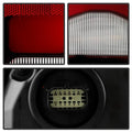 DODGE RAM 1500 LIMITED / LONGHORN / LARAMIE LED TAIL LIGHT OE RED CLEAR RIGHT