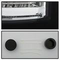 Xtune Chevy Silverado 07-13 LED Tail Lights Chrome ALT-JH-CS07-LED-C