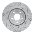 DFC 07-20 Acura MDX Front Left Drilled & Slotted Geoperformance Rotor