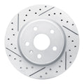 DFC 19-25 Buick Envision Rear Left Drilled & Slotted Geoperformance Rotor