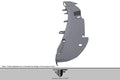 2014-2022 Land Rover Range Rover Sport AF-1 Front Bumper Down Protect Cover ( GFK ) - 1 Piece