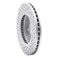 R1 11-16 Buick Regal Front Right Drilled & Slotted Geo-Carbon Rotor