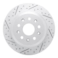 DFC 18-25 Jeep Wrangler Rear Left Drilled & Slotted Geoperformance Rotor