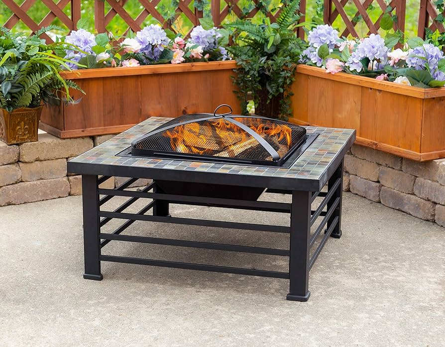 34IN CASCADE SLATE FIRE PIT